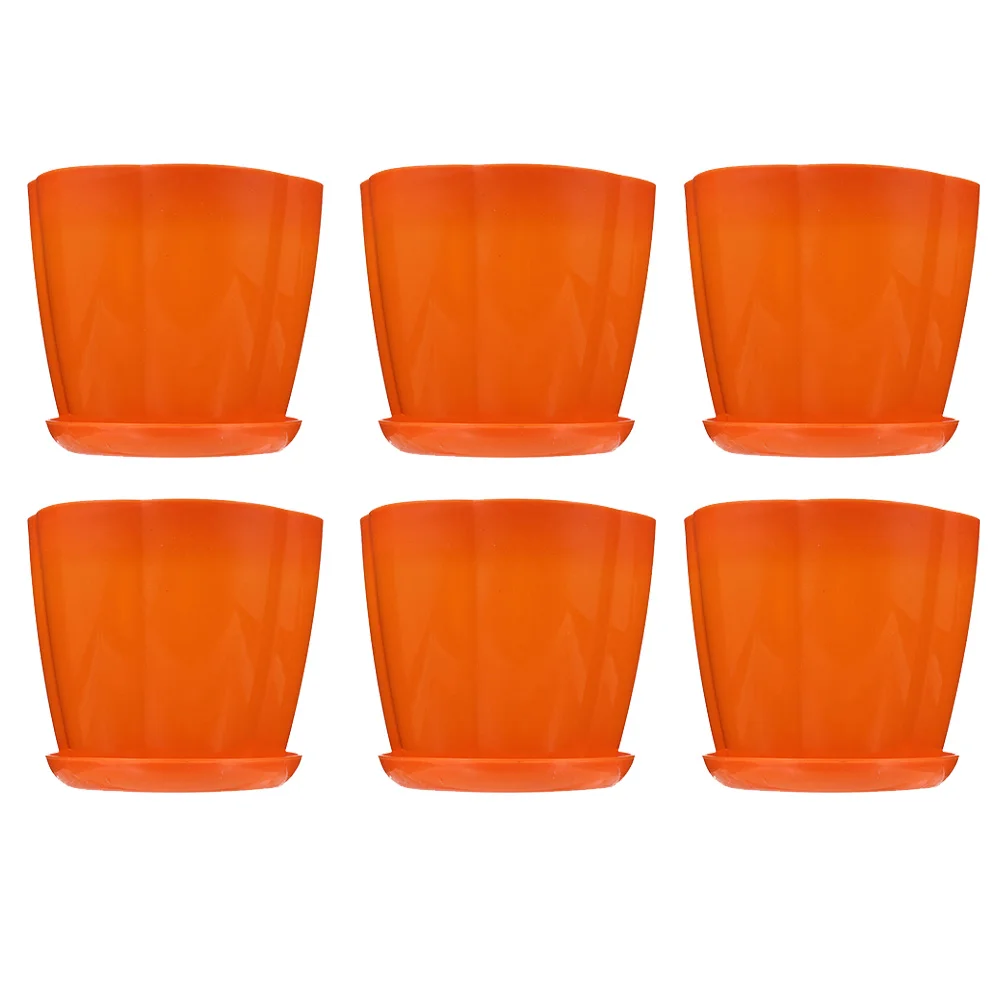 

Pot Flowerpots Plantingcontainer Nursery Withset Vegetables Succulents Planter Traygrowing Grow Flowerpot Indoor Saucer