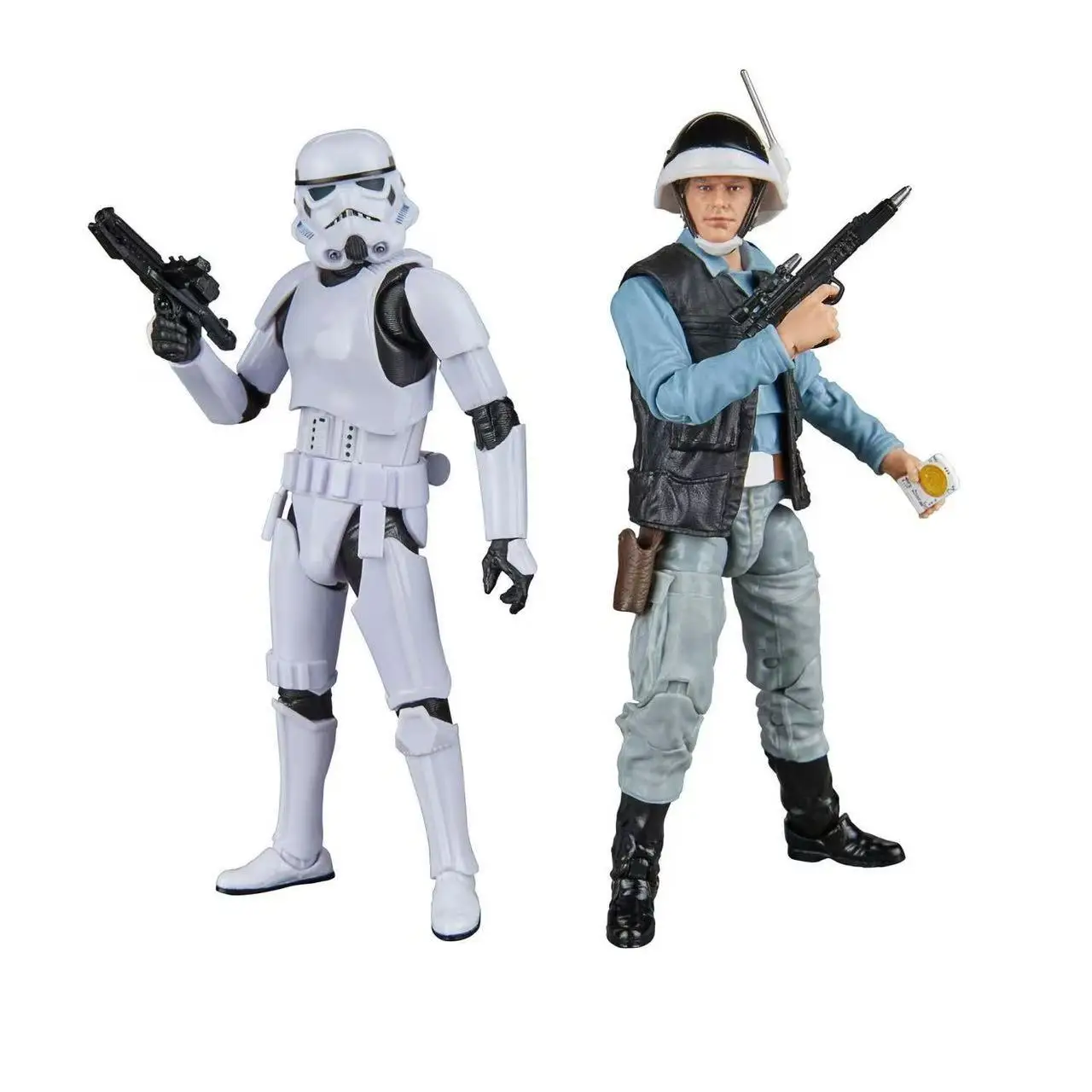 Фото Набор из 2 фигурок Hasbro STAR WARS Movie The Black Series: Rebel Trooper и Stormtrooper A New Hope, 6 дюймов №2