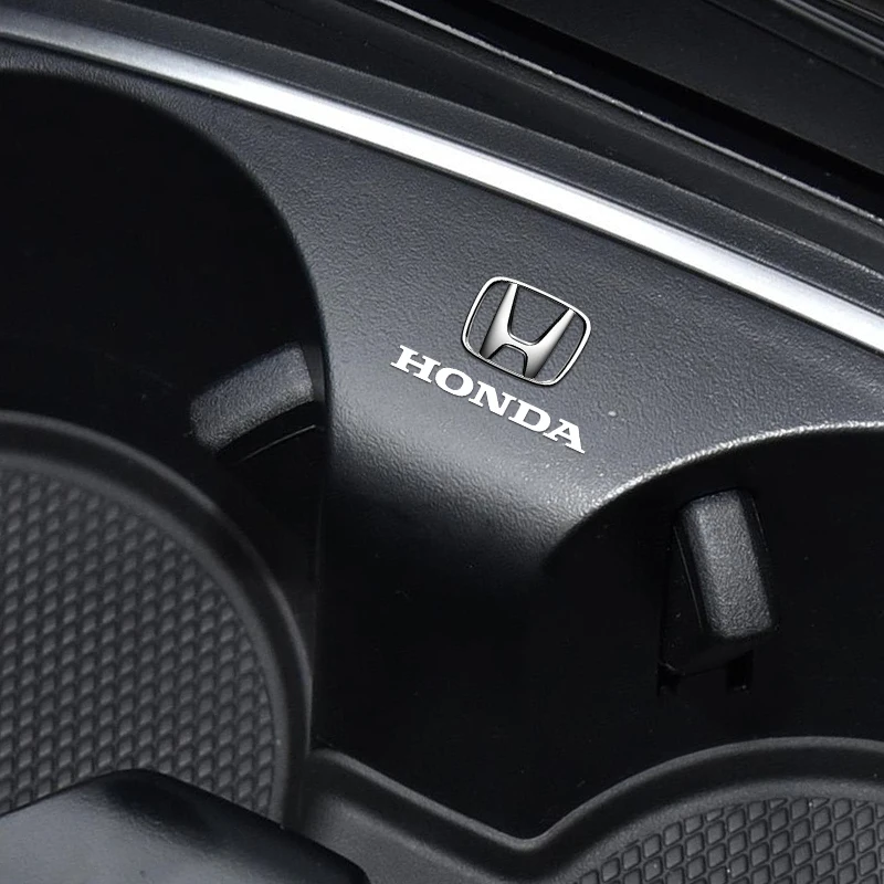 Наклейка на кнопку подъема окна автомобиля наклейка руль для Honda Civic Fit Jazz Accord CRV HRV