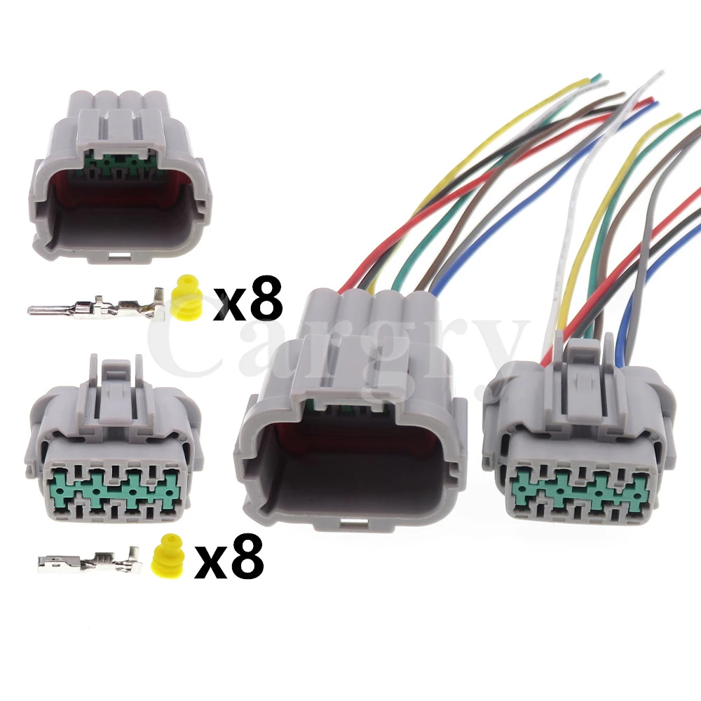 1 компл. 8P Φ 6185-1177 6188-0736 проводной кабель для автомобильной фары, розетка для Nissan PB291-08927