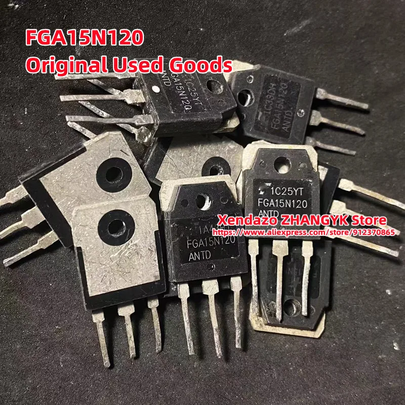 

10pcs/lot 15N120 FGA15N120 FGA15N120ANTD 15A 1200V NPT Trench Induction cooker IGBT tube TO-247