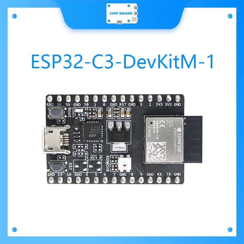 ESP32-C3-DevKitM-1 (ТОЛЬКО ДЖИНИНЕЙНОЙ ОБРАЗОВАНИЕ) Генера ESP32-C3