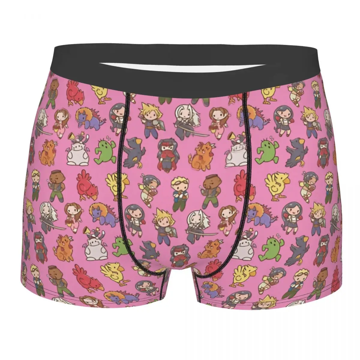 

Final Fantasy FF Game Pattern Underpants Panties Shorts Boxer Briefs Man Underwear Comfortable