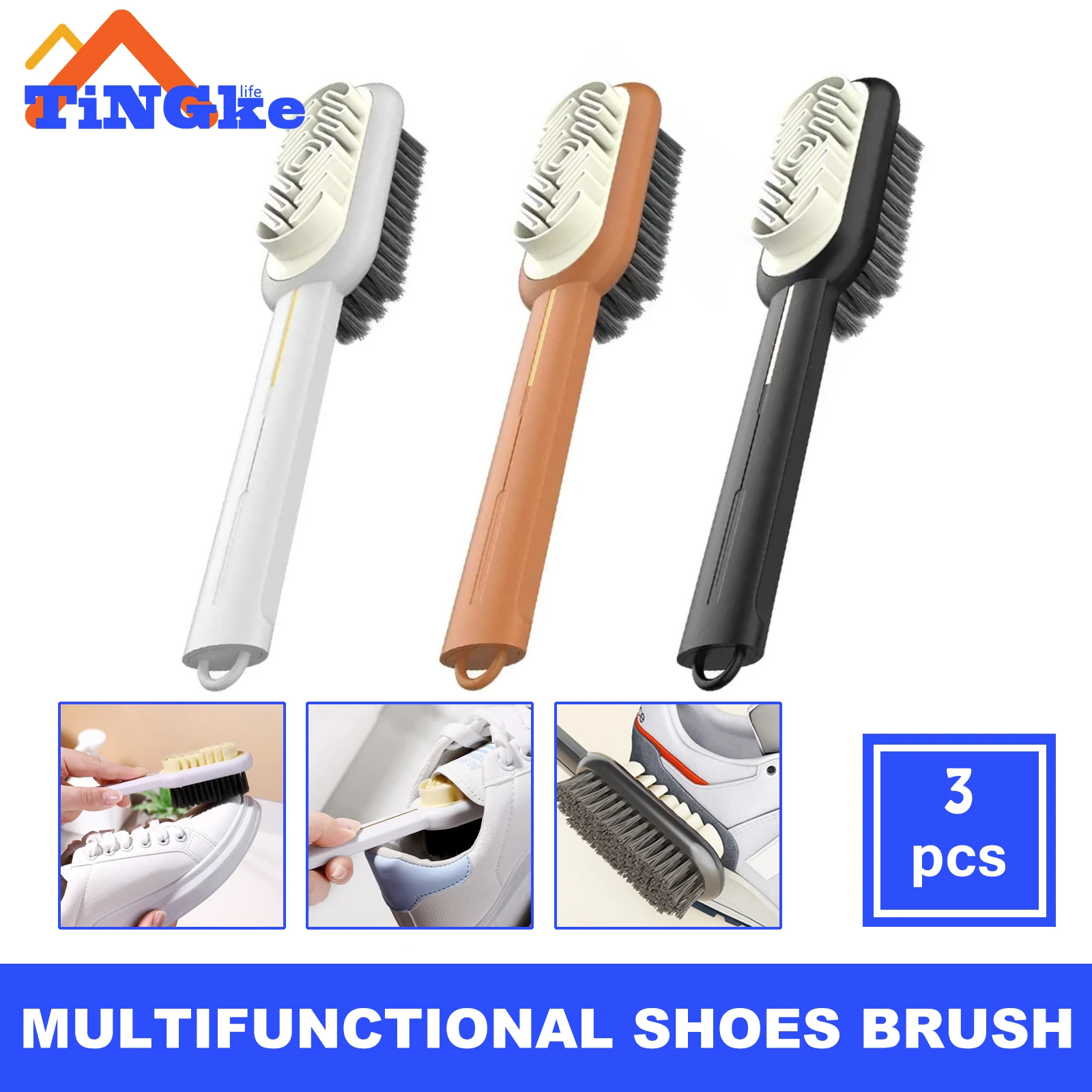 

Double-sided Suede Cleaning Brush Rubber Eraser Set Nubuck Shoe Stain Dust Shoes Brush Plastic Boot Cleaner Home Accessories
