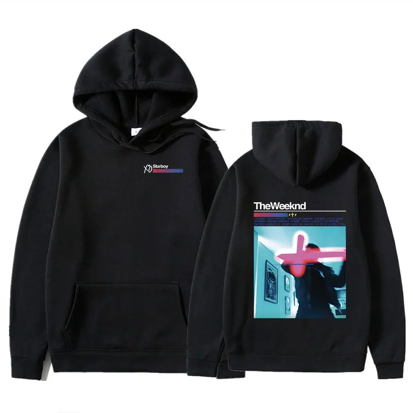 

Singer The Weeknd Hoody Dawn Fm Music Album Print Graphic Sweatshirt Men Women Hip Hop Rock Oversized Hoodie Gothic Streetwear