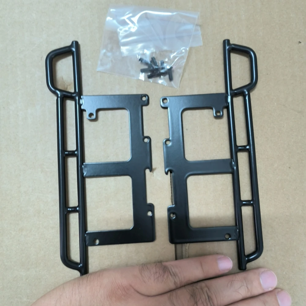 Стальные боковые педали Silders подходят для RC4WD Trail Finder 2 шасси TF2 4RUNNER корпус 1/10