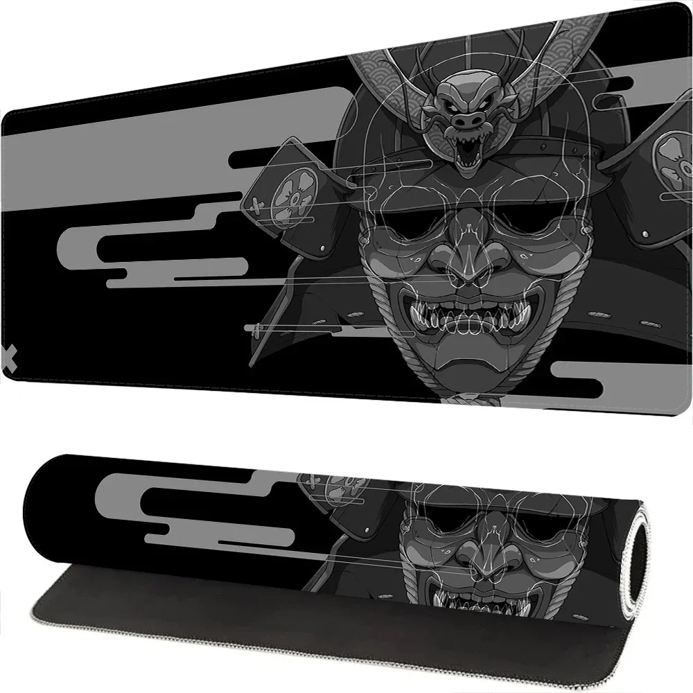 Японский аниме Kawaii Samurai Настольный коврик Фиолетовый Игровой Коврик для мыши