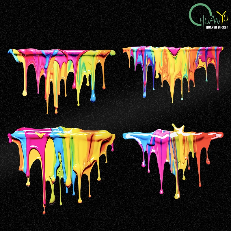 Радужные Граффити Автомобильные Наклейки Виниловые Для Грузовиков Боковые