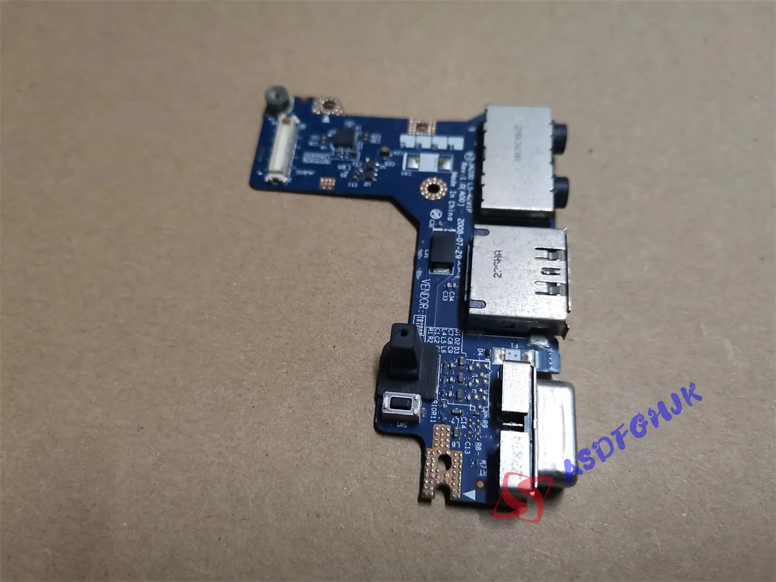 Плата eSATA для Dell Latitude E4200 VGA Audio Ls-4291p TESE OK бесплатная доставка