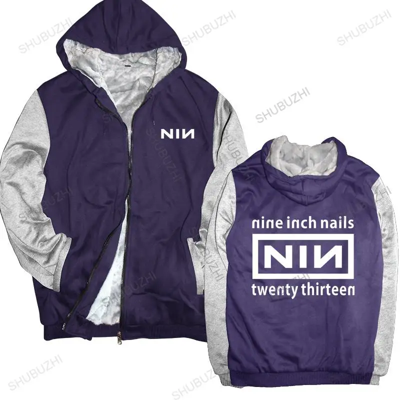 

brand winter hoodie warm coat Nine Inch Nails brand winter jacket for boys