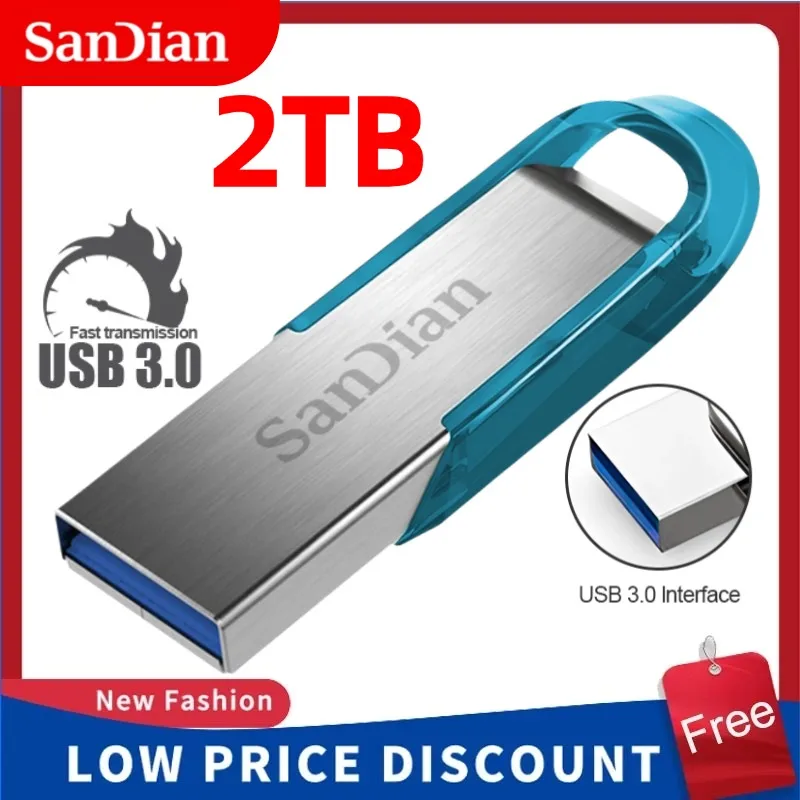 Металлические USB-флеш-накопители USB 3 0 высокоскоростной портативный