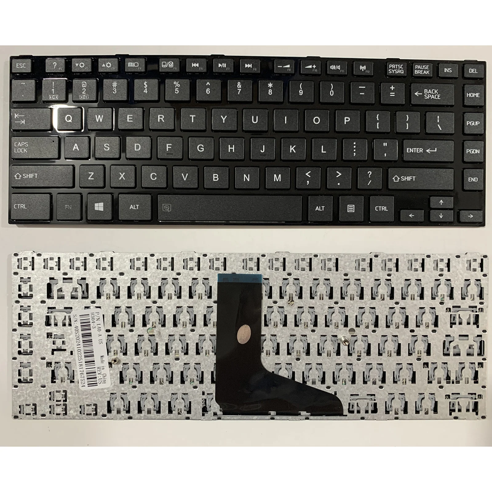 Фото Клавиатура ноутбука Toshiba L40t-A L45 L45-A L40 L40-A L40D L40D-A L40Dt L40t, американская раскладка №2