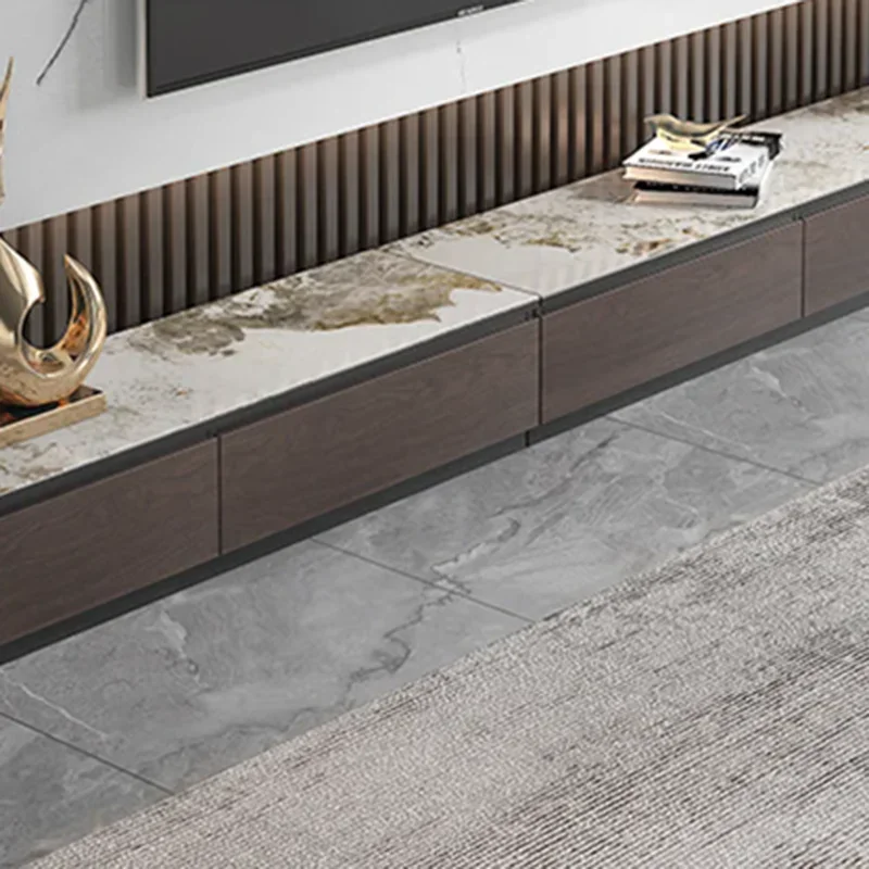 Легкий роскошный универсальный стол для телевизора современный домашний шкаф