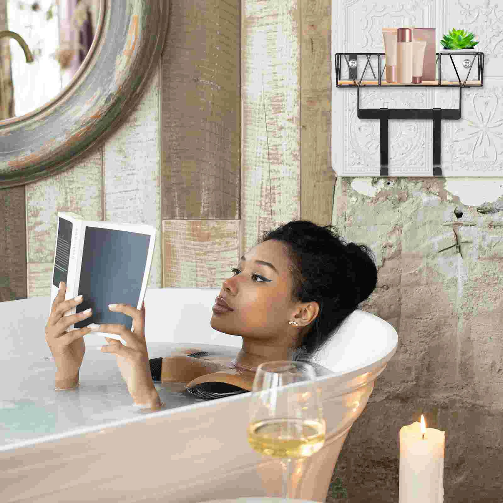 Настенный крючок для глажки стеллаж полки плавающий держатель ванной