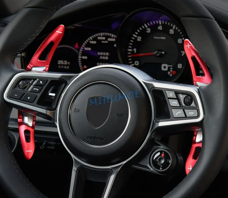 Рычаг переключения передач на руль для Porsche Panamera Cayenne Macan 718 Boxster Cayman Spyder 911