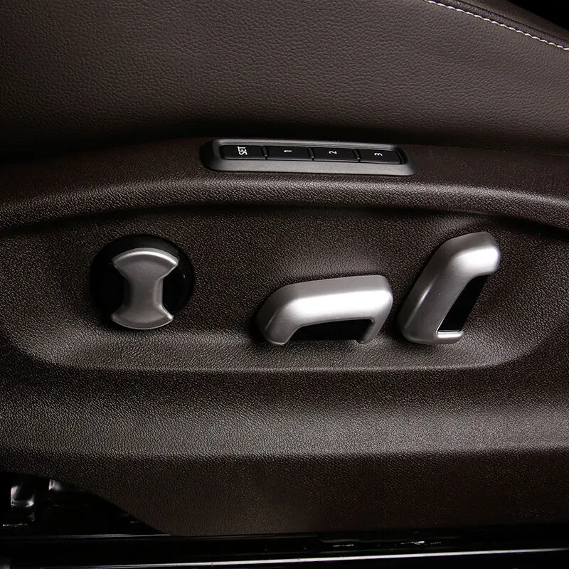 

For Golf 7 MK7 2016 2017 2018 ABS Matte Car Seat adjustment Switch cover trim accessories car styling 6pcs