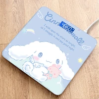 cinnamoroll babycinnamoroll weight electronic scale household dormitory precision small charging girl smart body fat durable