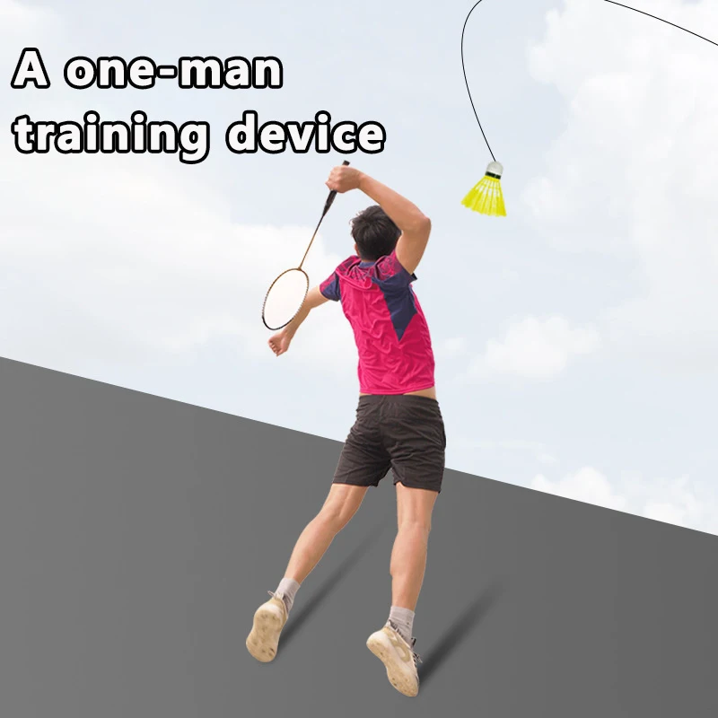 Светящийся тренажер для бадминтона тренировка по бадминтону профессиональный