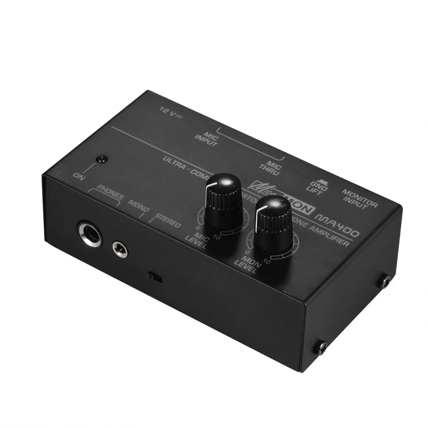 

Aoshen MA400 Compact Monitor Earphone Amplifier XLR Mic Input 6.35mm & 3.5mm Headphone