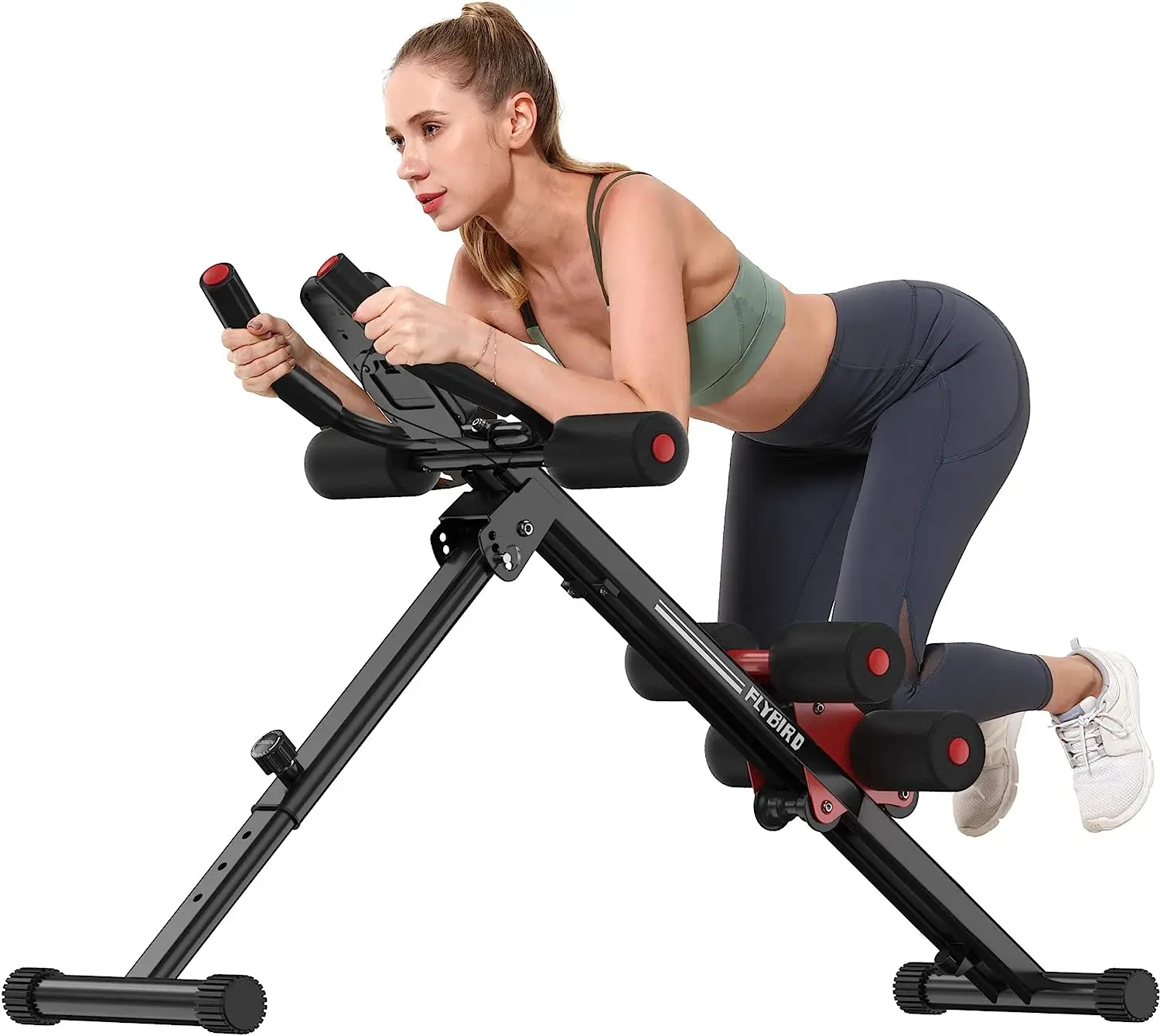 

Workout Equipment, Adjustable Ab Machine Full Body Workout for Home Gym, Strength Training Exercise Equipment for Body Shaping F