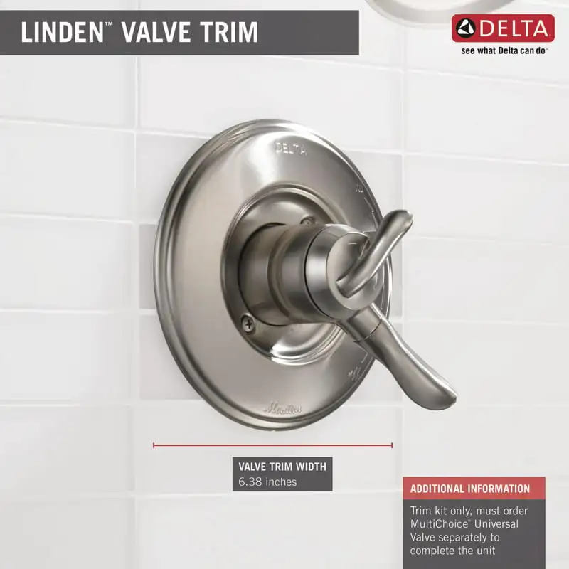 

MonitorÂ® 17 Series Valve Only Trim in Chrome T17094