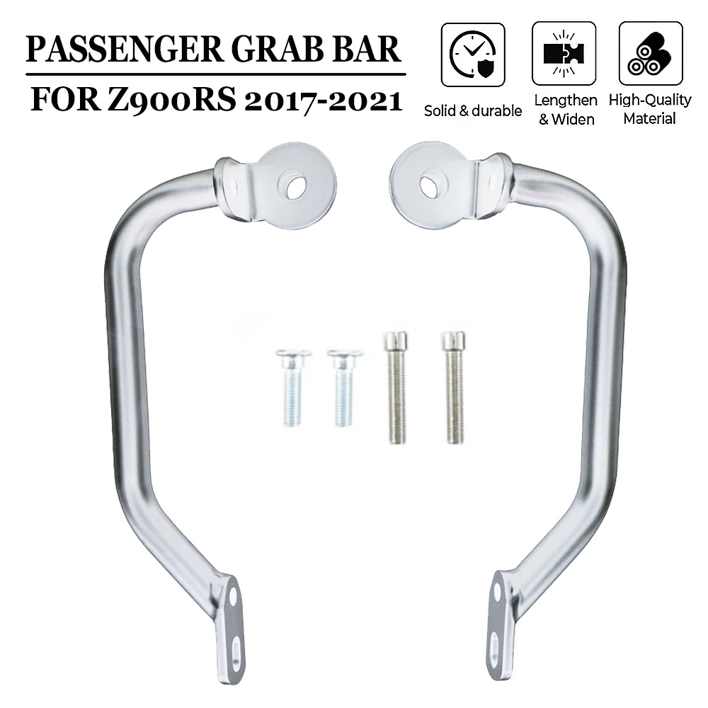 

For Kawasaki Z900RS Z900 RS 2022 2021 2020 2019 2018 2017 Moto Rear Seat Pillion Passenger Shelf Rack Hand Handle Grab Bar Rail