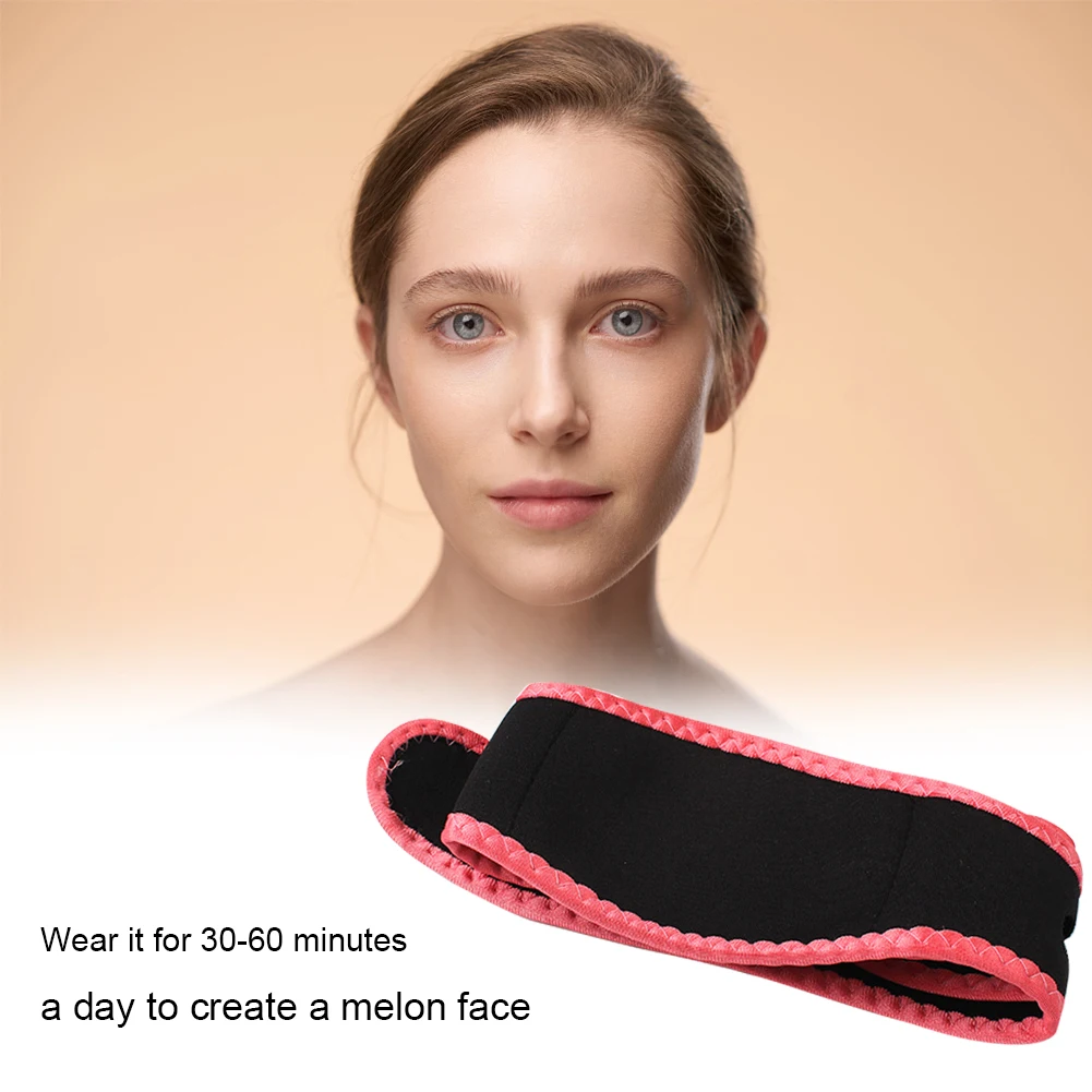 

Эластичный Бандаж для похудения лица, V-образный уход за лицом, ремешок против морщин, уход за лицом