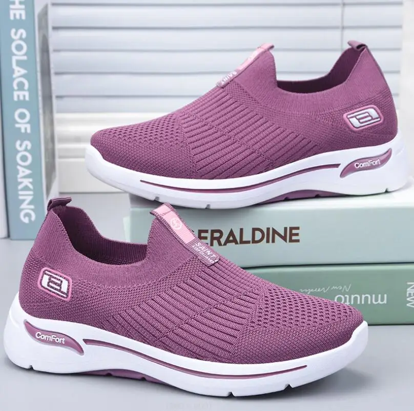 

Sandalias mujer verano 2022 Women's Walking Shoes Non Slip Lightweight Mesh Breathable Running Sneakers Sports Shoes for Women
