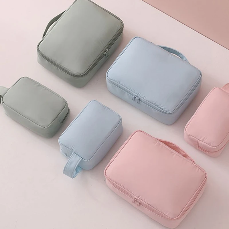 

1 шт., Женская многофункциональная Водонепроницаемая косметичка из полиэстера