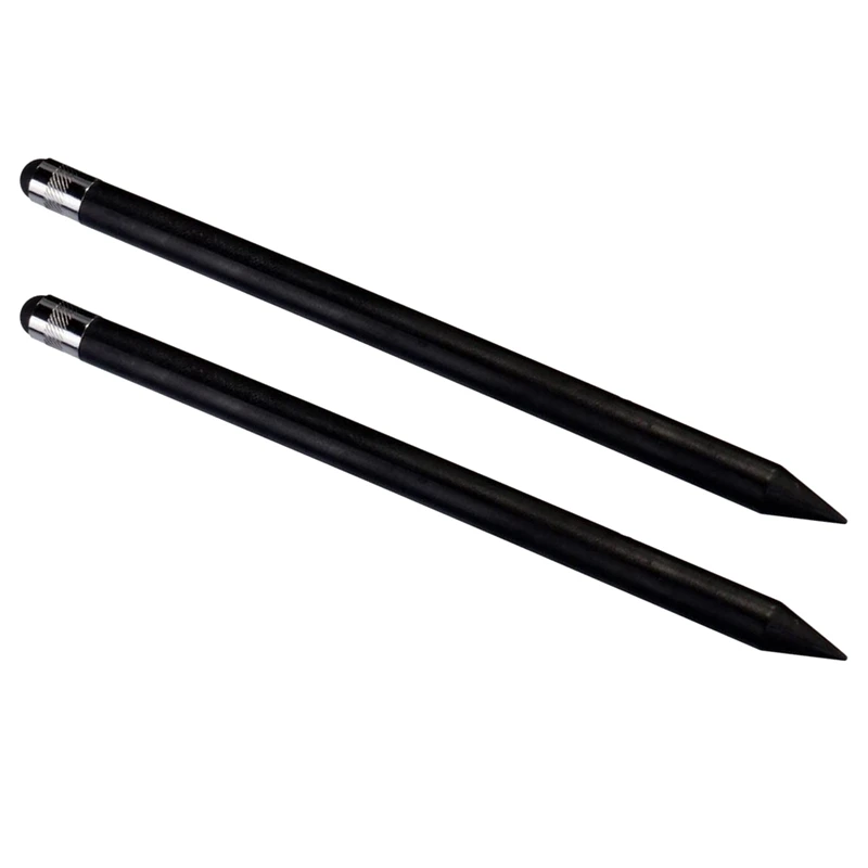 

2X Capacitive Pencil Pen Stylus Press Screen Stick for iPhone iPad Tablet Phone PC - Black