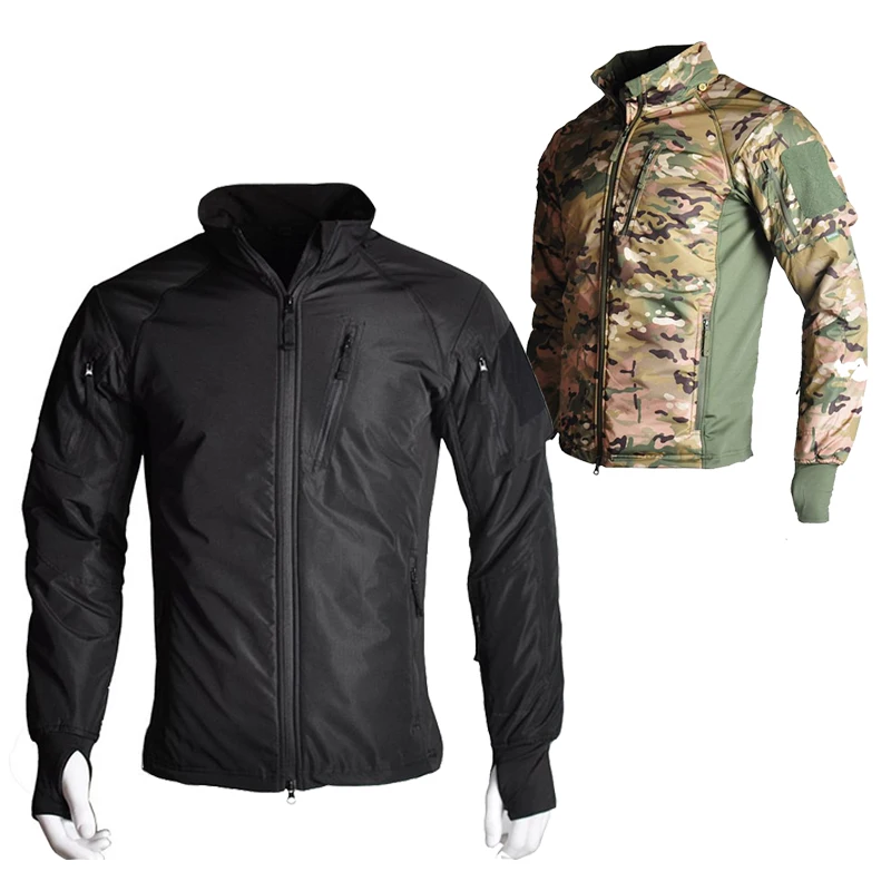 

Hunting Military Tactics Camouflage Jacket Hiking Hiking Camping Trip Men's Clothing Hooded Waterproof Windproof Warm Coat