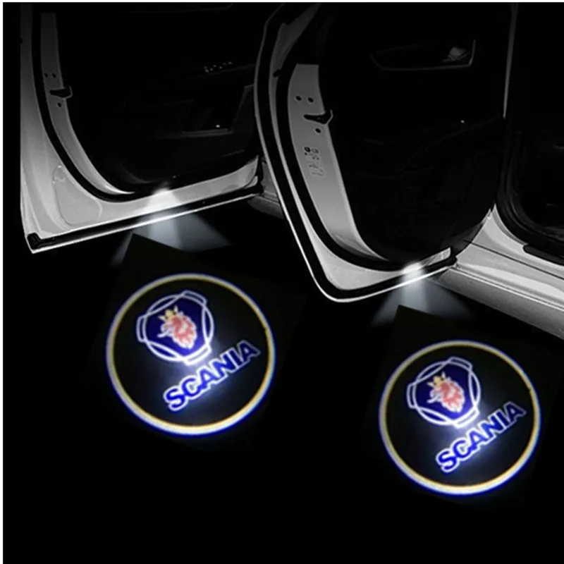 2 шт. автомобильные лампы для дверей Tamiya Scania R620 R470