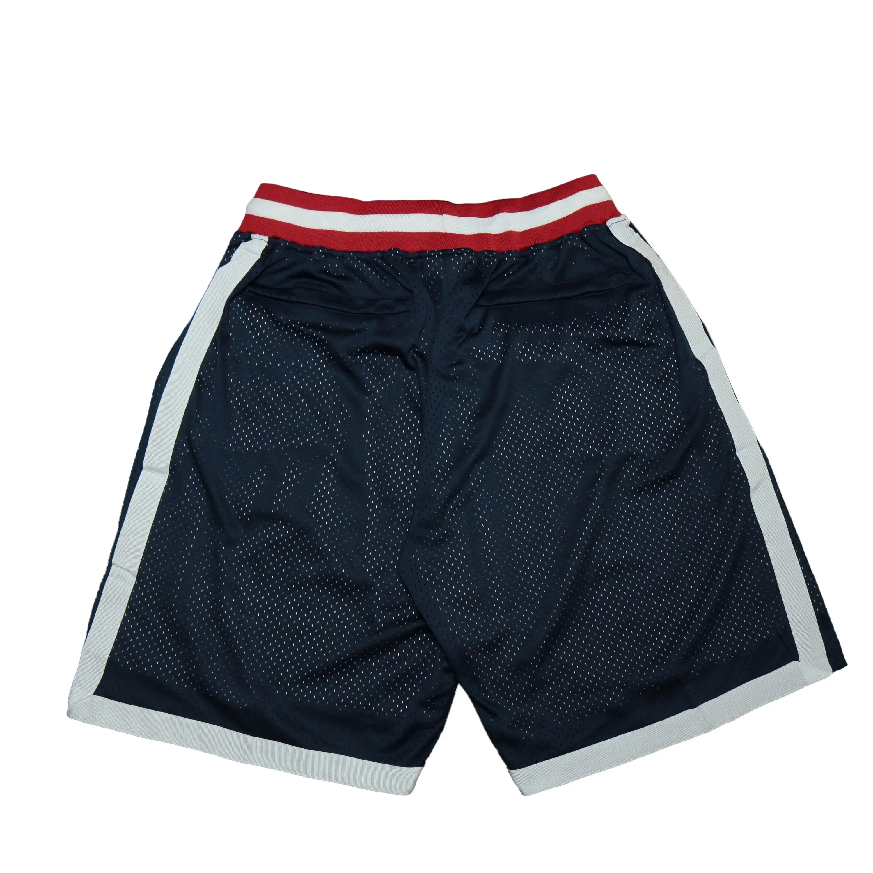 Basketball Shorts Cleveland 99 VAUGHN Four Pockets Sewing Embroidery Sports Outdoor Beach Pants Fitness White Blue 2023 New