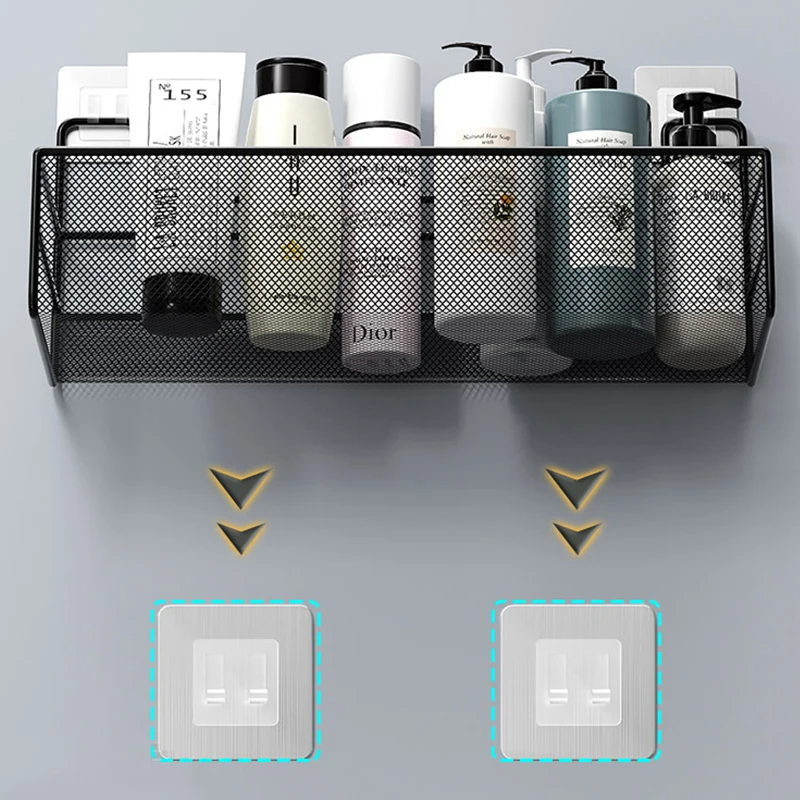 

Полка для ванной, железная полка, угловая рама, душевая полка для кухни, ванной, полка для хранения шампуня, аксессуары