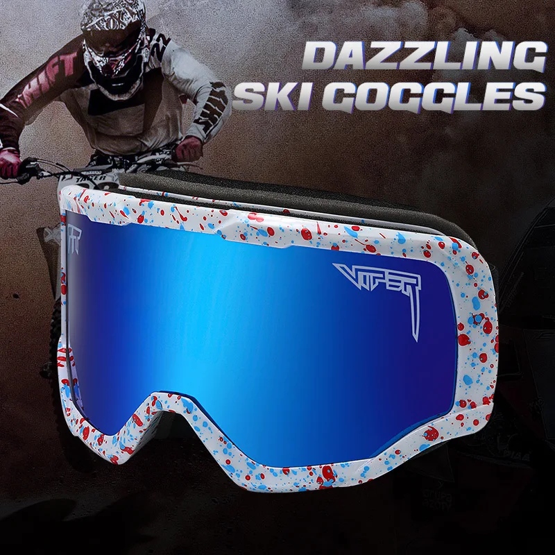

Pit Viper Winter Snow Sports Sunglasses Windproof Goggles Skiing Snowboard Glasses For Men Women One Lens