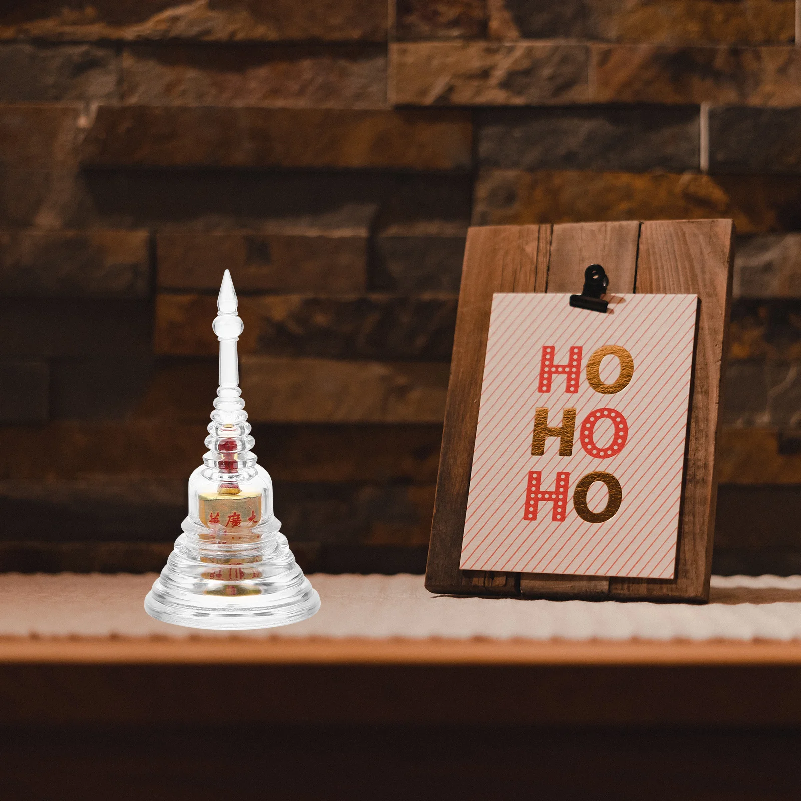 

Acrylic Home Tabletop Decoration Tower Model Stupa Statue Tower Statue