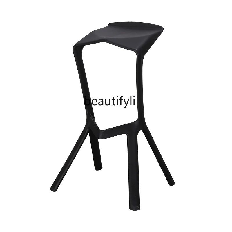 Простой Современный барный стул yj, креативный индивидуальный стул с высокими штанинами и Ротом акулы