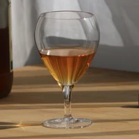 new style high quality 200 300ml water drop small goblet lead free crystal red wine champagne whiskey brandy multi purpose cup