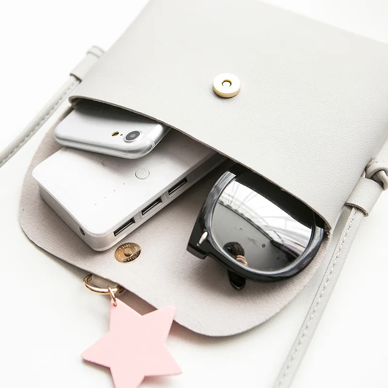 2023ladies bag Korean version new star charm mobile phone bag shoulder bag foreign trade small bag