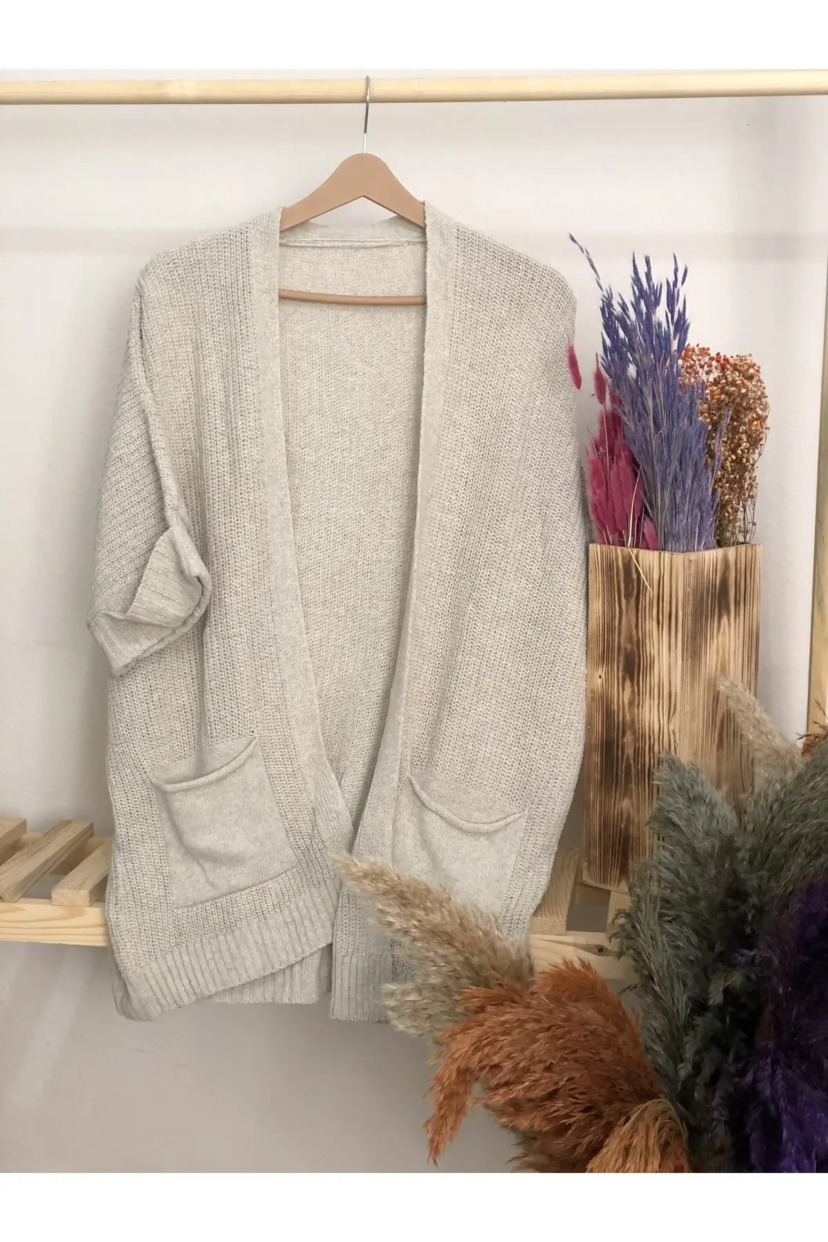 

Women's Cardigan Bat Sleeve Casual Knitted High Quality Fashion Cardigan Sweaters Loose Sweater Jumper