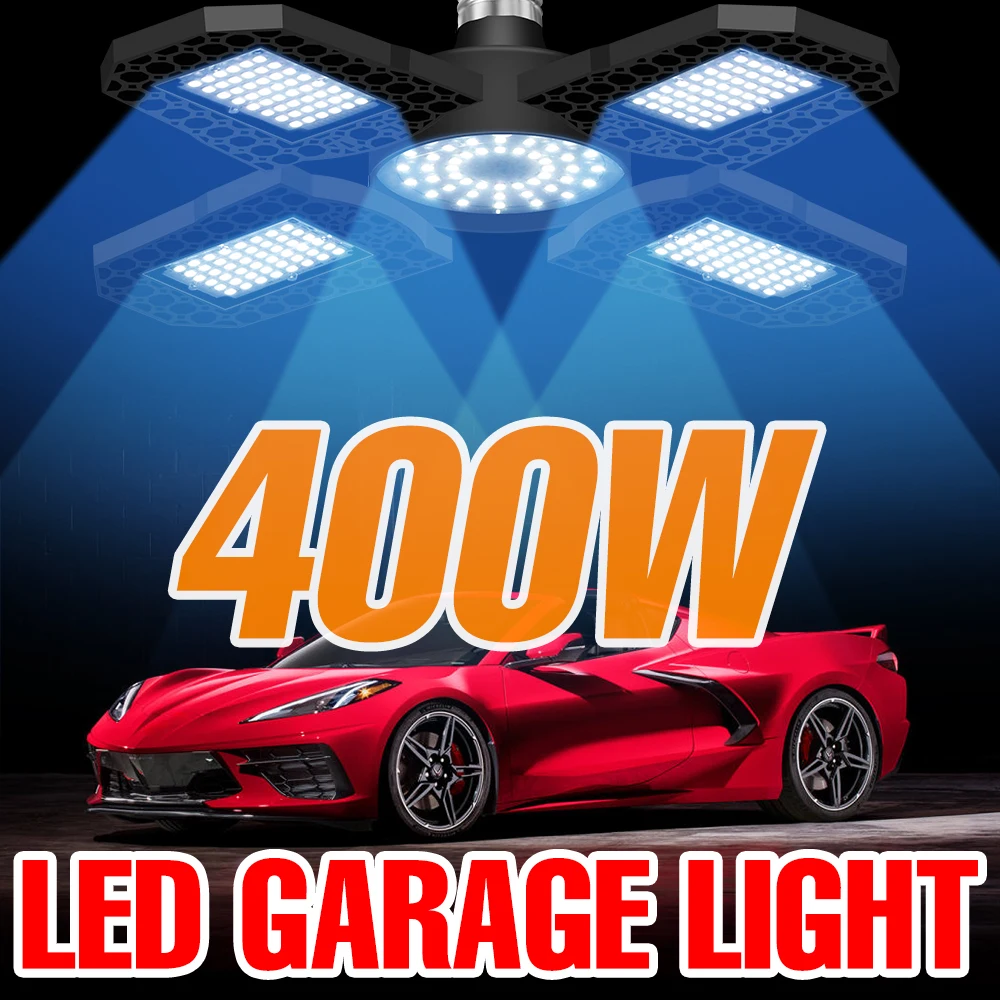 

E27 Industrial Lighting LED High Bay Bulb 220V Light UFO Lamp 200W 300W 400W Chandelier Bulb Garage Light Warehouse Folding Lamp