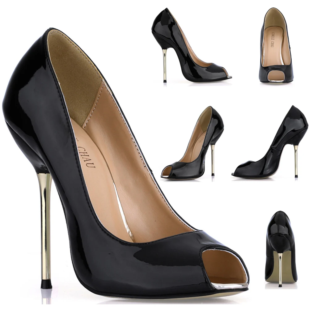 Туфли-лодочки женские на высоком каблуке пикантное вечернее платье шпильке