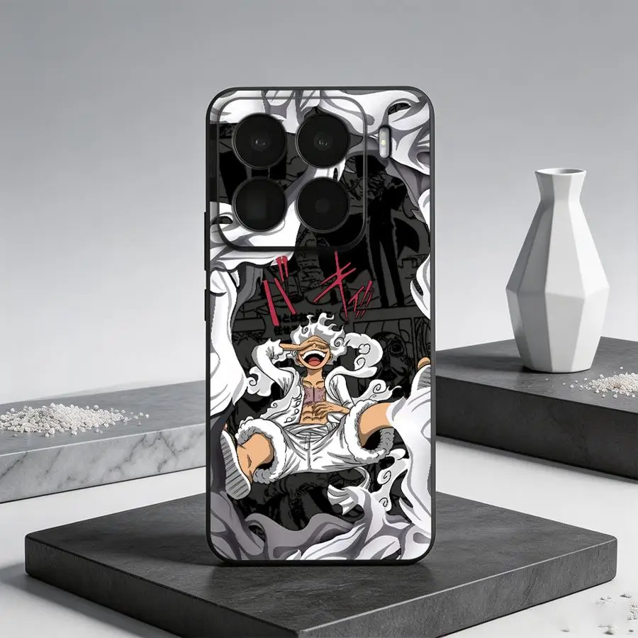 Фото Чехол для Xiaomi Mi 17 Pro Max 12X 17T 12T 10T 15T 12 11 11T 14 13 Lite, чехол для телефона O-One Piece Luffy 5 Gear №3