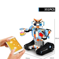 technical rc tracked remote control smart robot boost motor power function diy building blocks bricks toy kid boy birthday