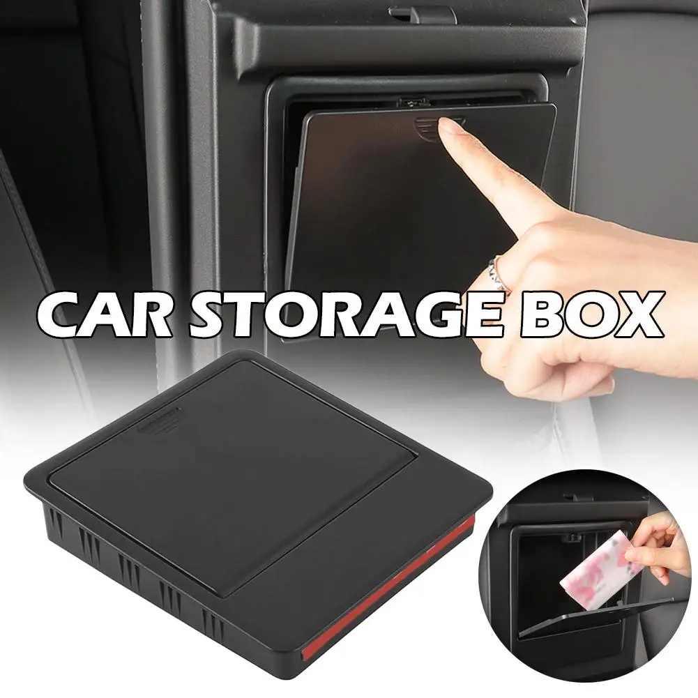 Car Armrest Holder Box Center Console Organizer Armrest Hidden Storage Box Accessories For Tesla Model 3 Model Y 2023 2022