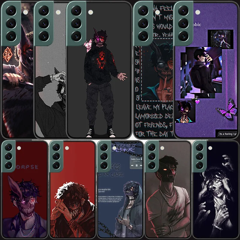 

Corpse Husband Phone For Samsung Galaxy S20 FE S21 Plus S22 Ultra Case S10 Lite S9 S8 S7 Edge F52 F62 Cover Silicone Soft
