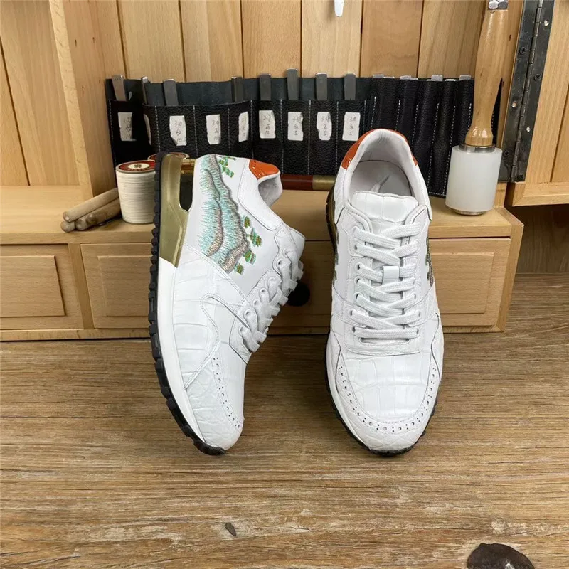 Рисунок 3 - Кроссовки мужские из натуральной крокодиловой кожи