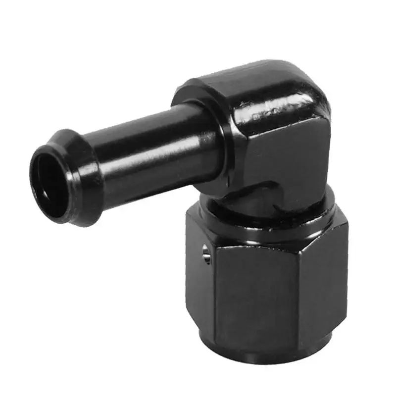 Oil Adapter Connector Durable Female 90 Degree Hose Barb Oils Fitting Oil Pipe Line Hose End Connector For Oil Line Pump Filter