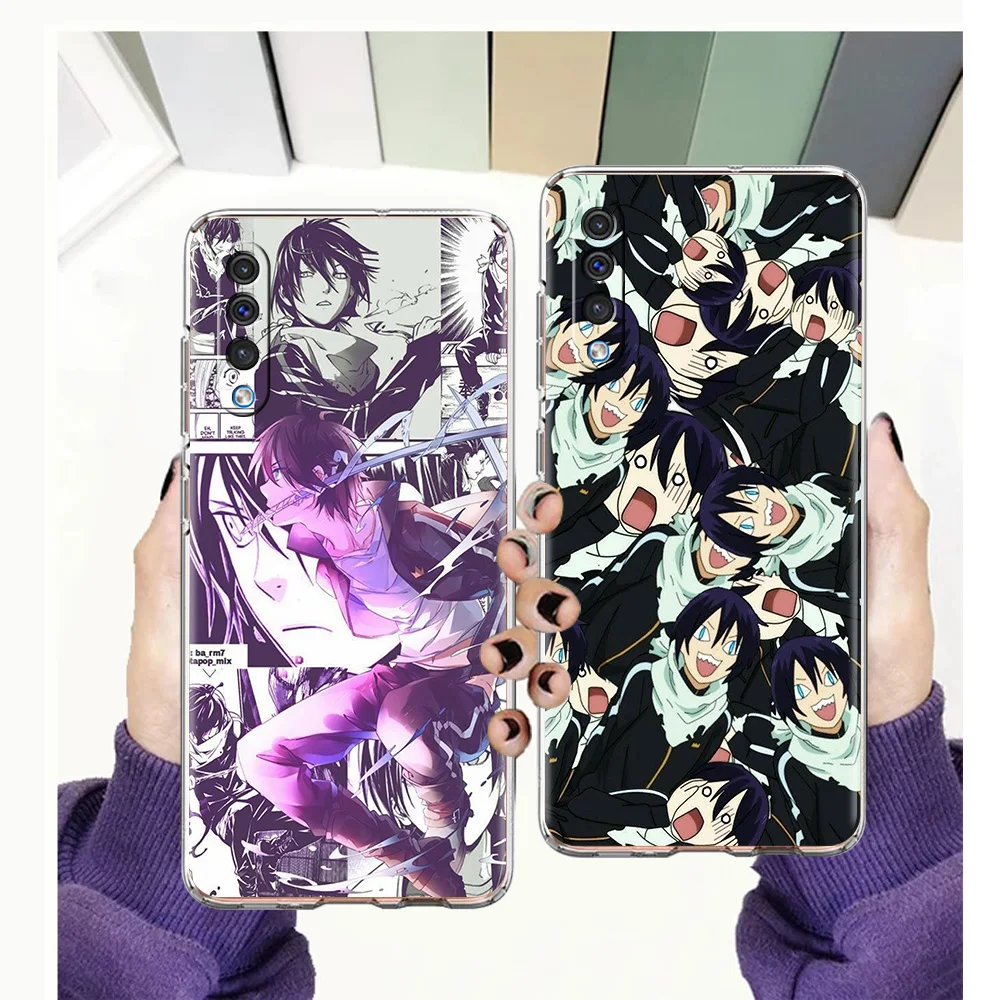 

Japanese Yato Noragami Phone Case For Samsung Galaxy A12 A02 A03S A50 A70 A10 A20 A20S A30 A40 Luxury Transparent Soft Shell TPU