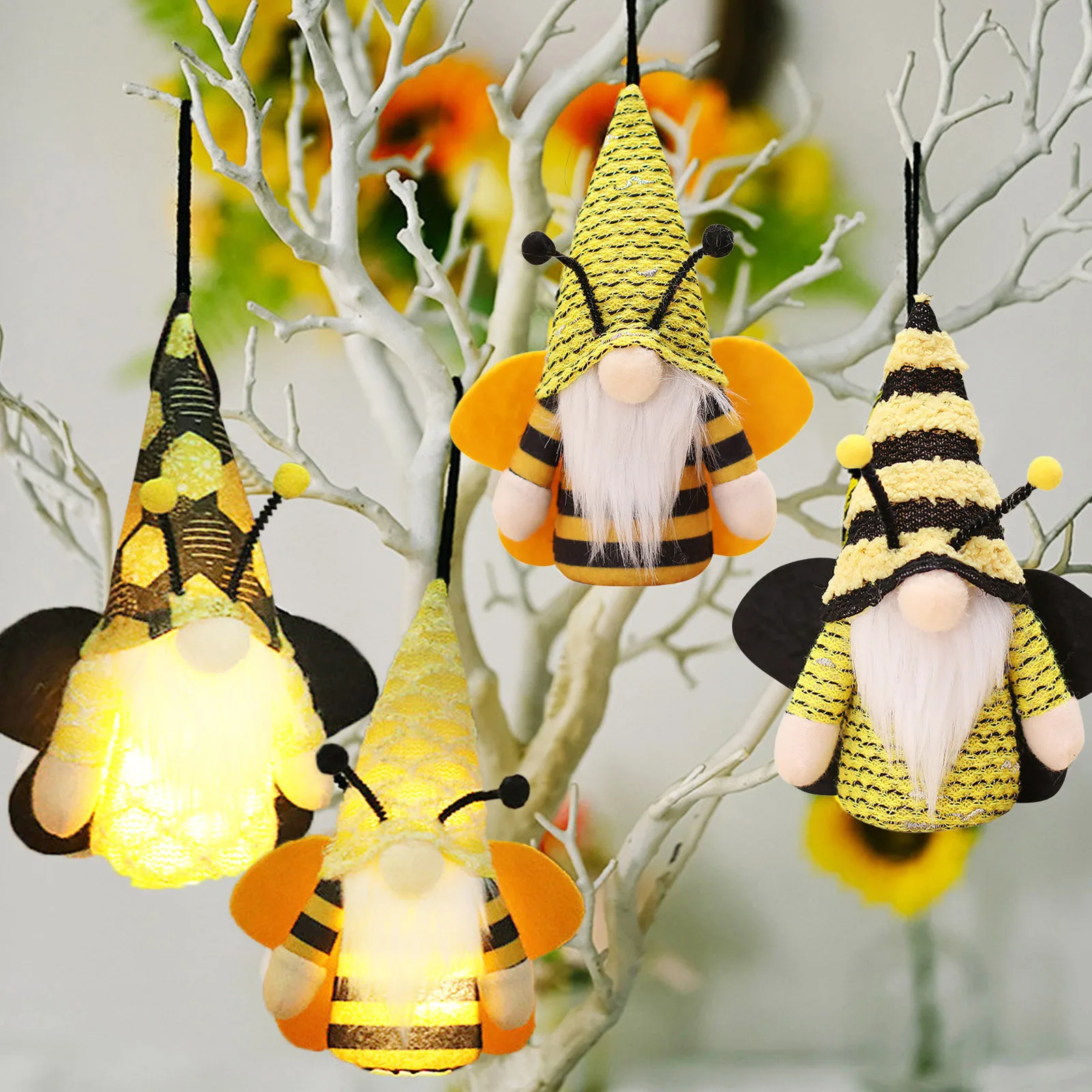 

4 шт., подвеска в виде гнома для куклы